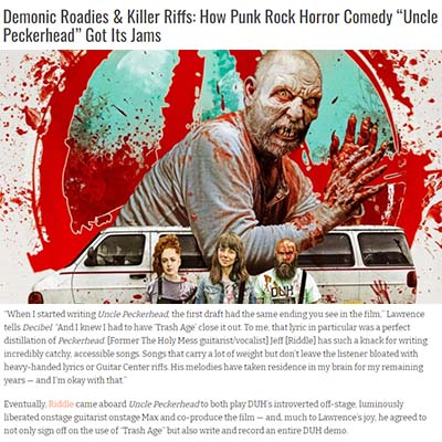 Demonic Roadies & Killer Riffs: How Punk Rock Horror Comedy “Uncle Peckerhead” Got Its Jams